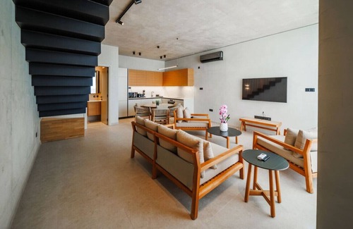 Chlorakas Casa | Stylish Townhouse with stunning sea view and pool
