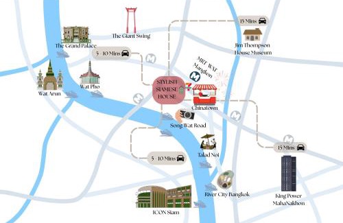 Chakkrawat Casa | Stylist Siamese Design House Steps To Chinatown - Self Check In