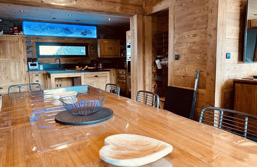 Les Angles Chalet De Esquí | SUBLIME VIEWS-Upper Chalet-180m2 AUX ANGLES -16pers on 3300m2-near the center