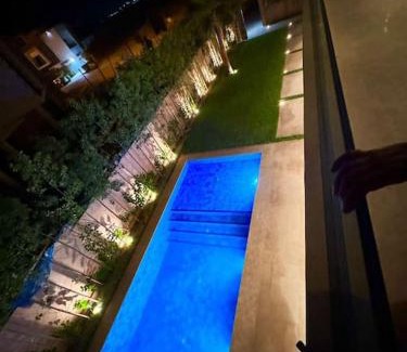Agdal Villa | Sublime Villa avec Ascenseur Piscine chauffée