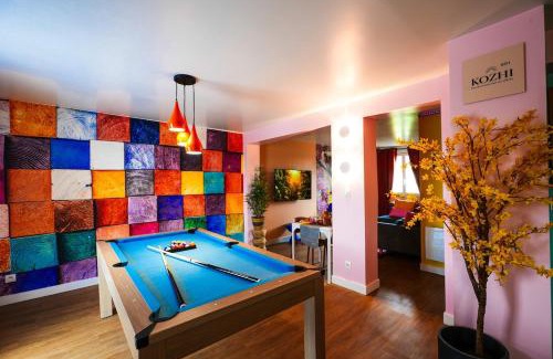 Plouay Apartamento | Suite Bretagne - Billard, Spa, Ciné- Proche Lorient