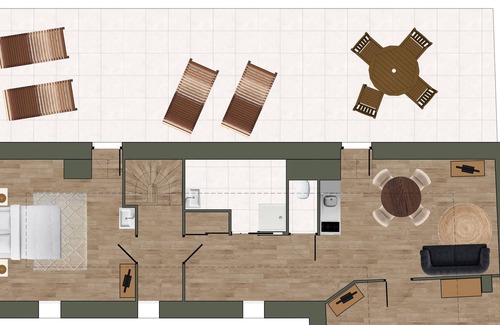 Aubin Cama Y Desayuno | Suite-Superior-Baño Privado-Vista al Parque