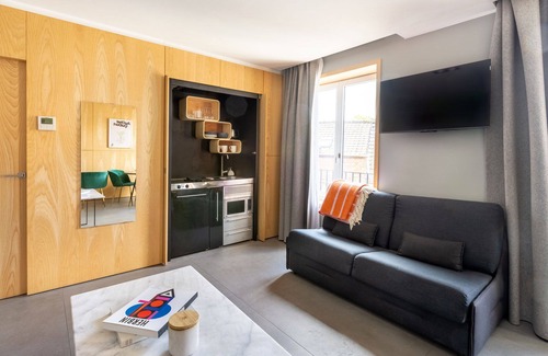 Historic Center Apartamento | Suite n°4-Lujoso-Apartamento-Baño con bañera-Vista al patio
