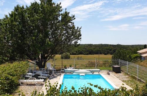 Pougnadoresse Casa | Suite privée près d'Uzès