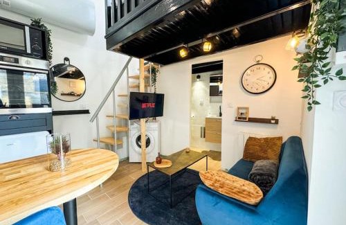 Guingamp Apartamento | Suite romantique JACUZZI privatif chauffé à 37 GARE