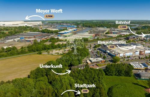 Papenburg Apartamento | Suite Stadtgrün