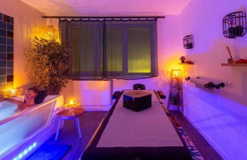 Amiens Apartamento | Suite ZEN 2 chb 45m2 Centre ville Spa &Table massage