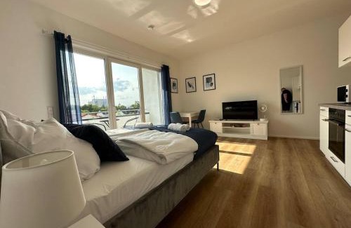 Kostheim Apartamento | SUITE4ME - Balkon I Küche I Waschmaschine I Mainz-Kostheim
