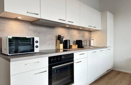 Kostheim Apartamento | SUITE4ME - Balkon I Küche I Waschmaschine I Mainz-Kostheim