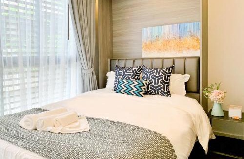 Bangkok Central Business District Apartamento | Sukhumvit Asok Modern Suite