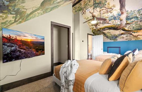 Hendersonville Apartamento | Summer Escape Mtn View Sauna Hot Tub Games Arcade