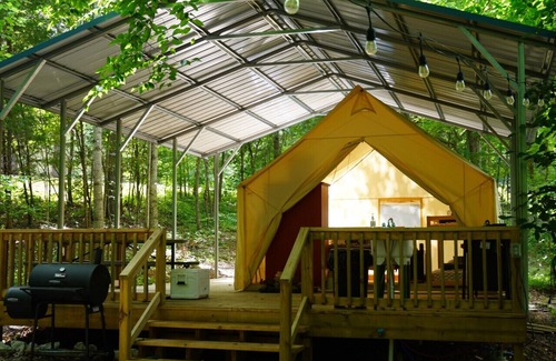 Sparta Alquiler De RV | Spacious Campsite with Center Hill Lake access