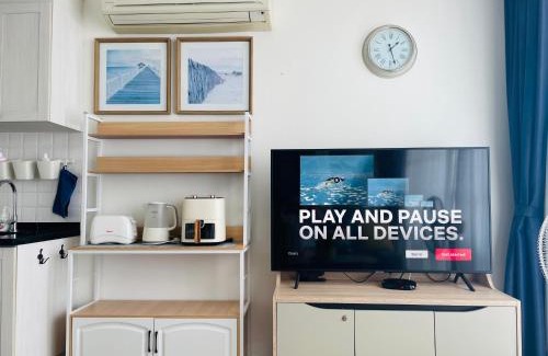 Khao Takiab Apartamento | Summer Huahin712,Side sea view,Near Beach&Cicada,Beautiful Swimming pool