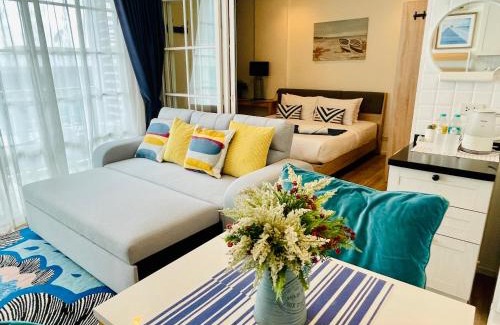 Khao Takiab Apartamento | Summer Huahin712,Side sea view,Near Beach&Cicada,Beautiful Swimming pool