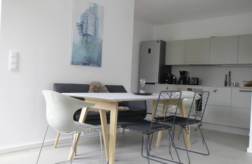 Norderney Casa | Summer loft shed XXXII (small modern vacation home with southwest-facing garden)