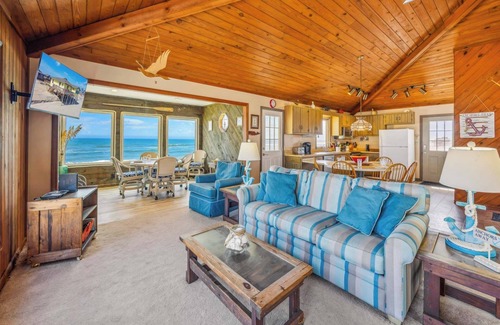 Rodanthe Casa | Perfecto Cozy Island Cottage para parejas! Rodanthe frente al mar, justo en la playa