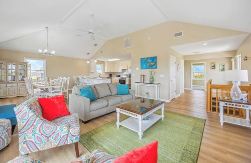 Hatteras Casa | SUMMER SAVINGS-Ocean Views, Private Pool, Hot Tub, Elevator, Boardwalk to Beach