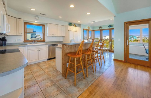 Salvo Casa | SUMMER SAVINGS - Oceanside Dog Friendly Salvo Home w/ Pool, Elevator, & Hot Tub