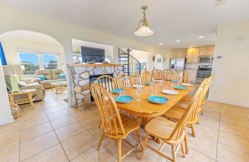 Buxton Casa | Vista del Faro de Hatteras! Vista al mar Buxton: piscina, jacuzzi, sala de juegos, se admiten perros