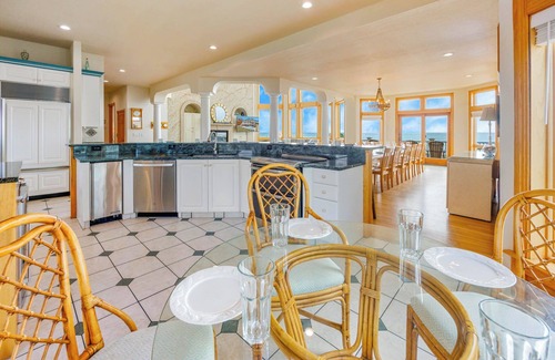 Hatteras Casa | SUMMER SAVINGS - Premier Oceanfront Dog Friendly Home w/ Pool, Hot Tub, Theater