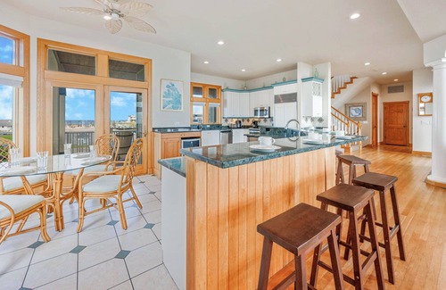 Hatteras Casa | SUMMER SAVINGS - Premier Oceanfront Dog Friendly Home w/ Pool, Hot Tub, Theater