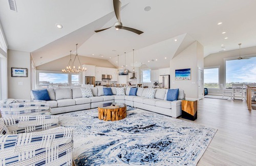 Hatteras Casa | SUMMER SAVINGS - Premier Oceanfront Estate w/ Pool, Hot Tubs, Elevator, and More