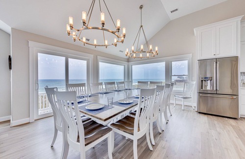 Hatteras Casa | SUMMER SAVINGS - Premier Oceanfront Estate w/ Pool, Hot Tubs, Elevator, and More
