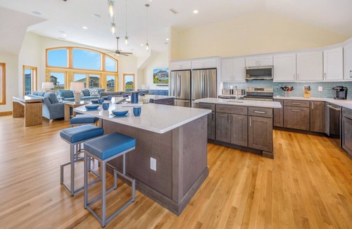 Hatteras Casa | SUMMER SAVINGS - Premier Semi-Oceanfront Dog Friendly w/ Pool, Hot Tub, Elevator