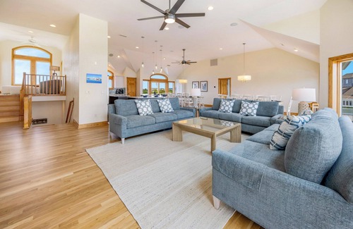 Hatteras Casa | SUMMER SAVINGS - Premier Semi-Oceanfront Dog Friendly w/ Pool, Hot Tub, Elevator
