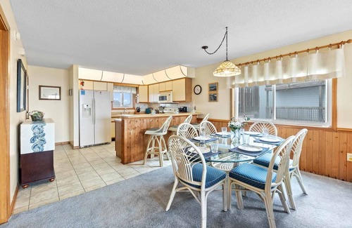 Rodanthe Condominio | SUMMER SAVINGS - Semi-Oceanfront Condo w/ Private Balcony, Resort Pool, Elevator