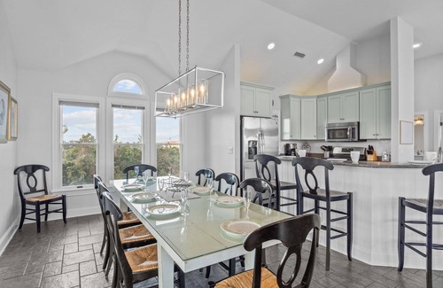 Avon Casa | SUMMER SAVINGS - Semi-Oceanfront Home w/ Pool, Hot Tub, Game Room, Beach Nearby