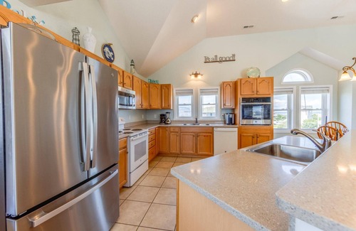 Wind Over Waves Casa | SUMMER SAVINGS-Sound Views, Dog Friendly w/ Private Pool, Hot Tub, & Boat Access