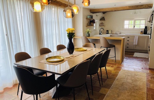 Grasse Villa | SOL VILLA DE LUJO EN LA CÔTE D'AZUR con piscina, bar, área de barbacoa, aire acondicionado y gimnasio