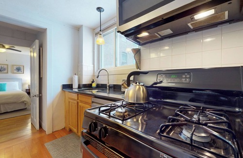 Brookline Apartamento | Sun-filled 1 bed, 1 bath in Brookline Village