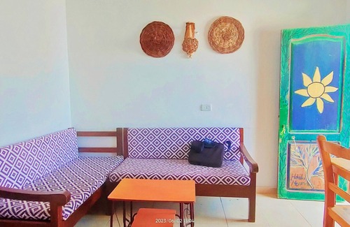 Dahab Apartamento | Sun-filled apartment with a rooftop view of the beach and mountains