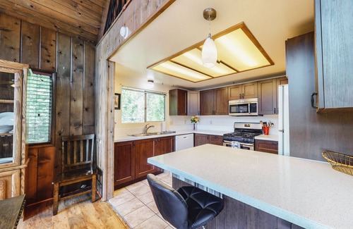 Blue Jay Casa | Sun-filled, Blue Jay home with 2 decks, game room & Lake Arrowhead views