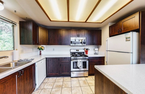 Blue Jay Casa | Sun-filled, Blue Jay home with 2 decks, game room & Lake Arrowhead views