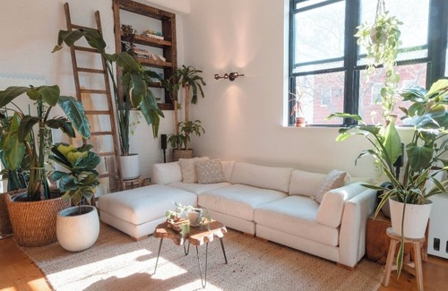 Williamsburg Apartamento | Sunlit Loft Oasis in Old Factory + Sauna & Peloton