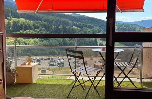Villard-de-Lans Apartamento | Sunny 2-room apartment with mountain view at the foot of the slopes