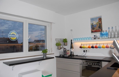 Eriskirch Apartamento | Sunny 4 room apartment near the lake with south-facing roof terrace