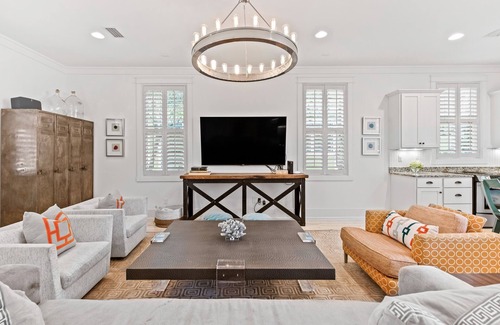 Forest District Casa | Sunny & 75 - Private Pool, Outdoor Fireplace - Watercolor