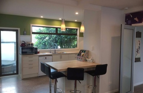 Raumati Beach Casa | Sunny Architectural Designers home - two levels