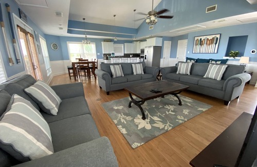 Galveston Casa | VISTA AL MAR HOGAR! un minuto a pie de playa!