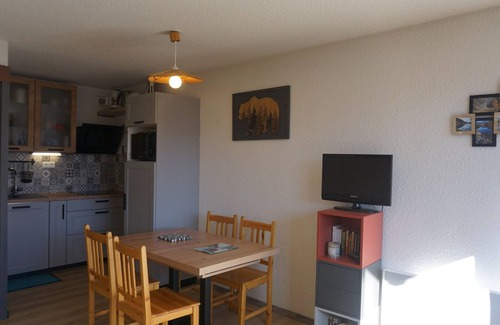Orcieres-Merlette Apartamento | Estudio cabina soleado para 4 pers. cerca de pistas, se aceptan mascotas