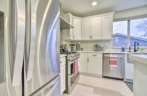 Clawson Casa | Sunny Clawson Home w/ Yard - Walk to Main St!