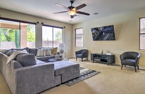 Sarival Village Casa | Sunny Family Paradise with Hot Tub and Pool Table