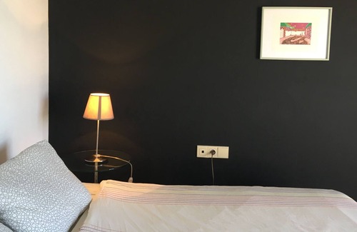 Santa Eugenia Apartamento | Impresionante apartamento en Girona, jardín en la azotea/terraza, aparcamiento
