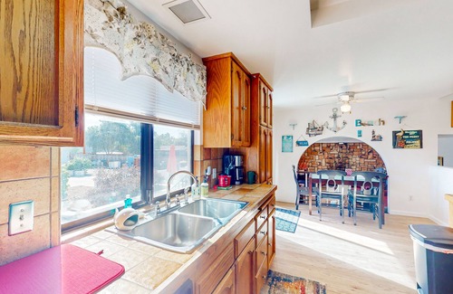 Nipomo Casa | Sunny home near downtown with patio, fireplace, grill, washer/dryer, & Roku