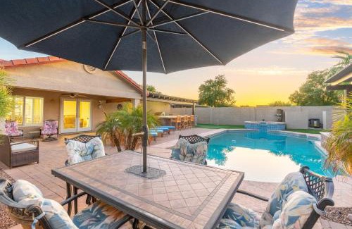 Castlegate Casa | Sunny Home with Backyard Oasis in San Tan Valley!