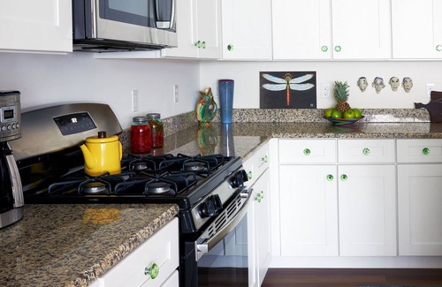Lewes Condominio | Sunny, immaculate art-filled condo minutes from best beaches in Delaware
